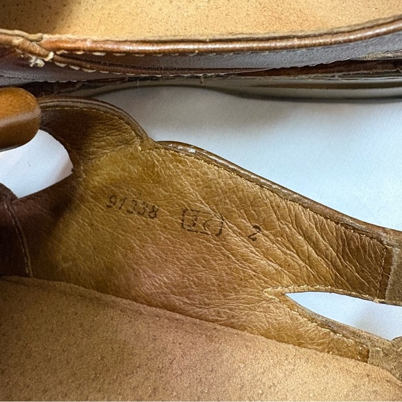 Josef Seibel Women’s 36 Fisherman Sandals Leather Square Closed Toe Cage Shoe - Picture 11 of 12